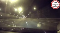 Wypadek na S8 - Mercedes wbił się w cysternę