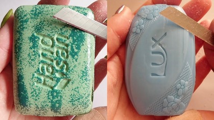 Soap Carving ASMR Relaxing Sounds no talking Satisfying ASMR Video #soapcarving #soapcuttingvideo