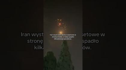 IRAŃSKIE RAKIETY SKIEROWANE W STORNĘ IZRAELA