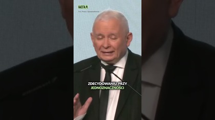 Kaczyński: Unia taka jak dzisiaj jest ciężką chorobą