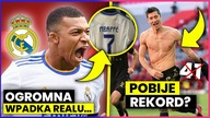 ale się podziało...  REAL MADRYT ZACZĄŁ DRUKOWAĆ KOSZULKI Z NAZWISKIEM MBAPPE? Lewy POBIJE REKORD?!