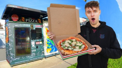 TESTUJEMY PIZZE Z AUTOMATU