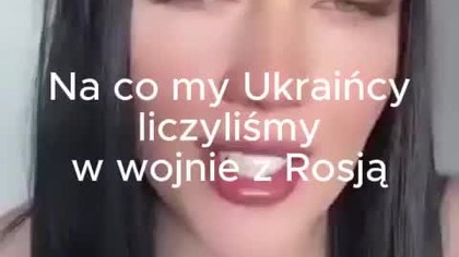 Słowa prawdy od Ukrainki o Zełenskim