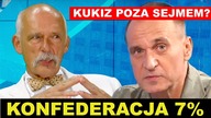 KUKIZ POZA SEJMEM? Ten SONDAŻ nie pozostawia złudzeń! Konfederacja 7%, Koalicja Polska na progu