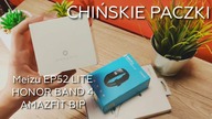 Amazfit BIP Meizu EP52 LITE Honor BAND 4 | UNBOXING | CHIŃSKIE PACZKI
