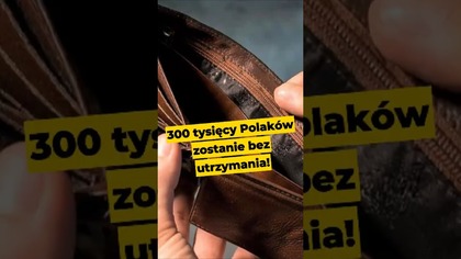 300 tysięcy Polaków zostanie bez utrzymania! #geodeta #Tusk #Czarnek #OZEsroze #Kaczyński #polityka