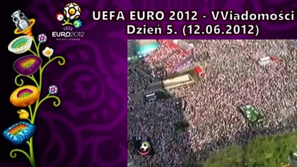 Ostatnie godziny przed meczem Polska-Rosja (12. 06. 2012)