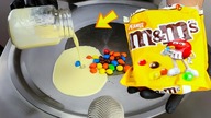 Best M&Ms Ice Cream Rolls | Food ASMR