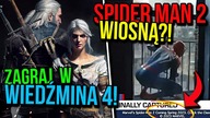 Teaser Spider Man 2, zagraj w Wiedźmina 4, Far Cry 7 multiplayer, nowy Tomb Raider i Diablo 4