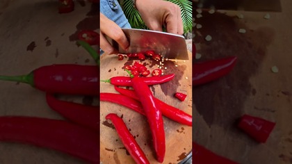 Ostra papryka chili #gotowanie #ogród #dziewczyna