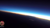 Balon w nocy na 115,000 ft  uderza w firmament
