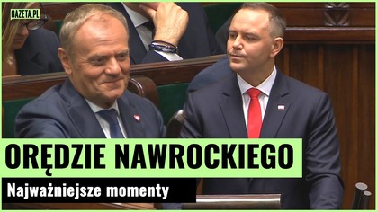 Orędzie Nawrockiego w Sejmie.  Najważniejsze momenty | Gazeta.pl