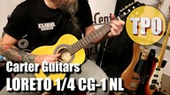 Mini guitar test ( Carter Guitars LORETO 1/4 CG-1 NL ) - Tomasz Paweł Orłowski / Fingerstyle
