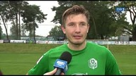 Musimy szanować ten punkt - Rafał Ostrowski po mecz z Polonią - 01. 10. 2022r.
