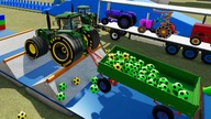Endurance Obstacle Course for Tractors and Ball Transport New Objects in Farming Simulator 22