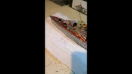 Krótka relacja ORP Burza diorama (3) shorts #paper #model #shorts