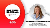 Małgorzata Majewska w Porannej rozmowie Gazeta.pl