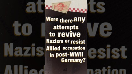 Did Nazism Survive After WWII? #W2W #shorts