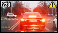Kierowca Mercedesa strasznie się spieszy
