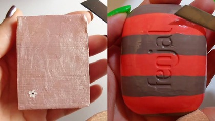 Soap Carving ASMR Relaxing Sounds no talking Satisfying ASMR Video