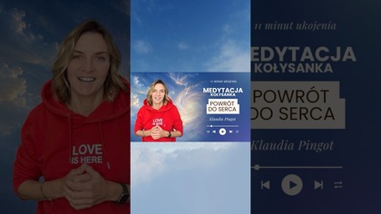 W niedzielę o 9:07 na YT  Wystarczy jeden oddech, jedno drgnienie serca i ciche: jestem.  Jesteś?