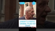 Emeryt OSTRO o PARTIACH: GRABIĄ TYLKO DO SIEBIE #shorts