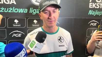 Grzegorz Walasek po meczu z Włókniarzem - 01. 05. 2026r.