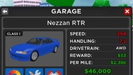 Nezzan RTR | New limited car | Car Dealership Tycoon | Roblox