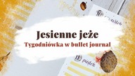 Jesienne jeże | Druga tygodniówka listopada w bullet journal | Weekly [autopromocja]