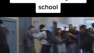 When there is a fight at school #shorts #school #fight