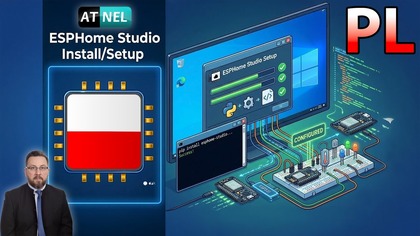 ESPHome STUDIO - Instalacja i Setup programu