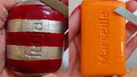 Soap Carving ASMR Relaxing Sounds no talking Satisfying ASMR Video #carvingsoap #soapcutting #acmp