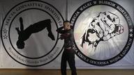 nunchaku freestyle #21 przechwyt przy biodrze pion ( /  / )