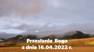O skażeniu będzie mowa inna za moment, choć jeśli nie staracie się żyć godnie i ze Mną, Bogiem