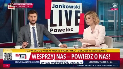 1382 Policja w domu Sakiewicza.  Naczelny TV Republika dla wPolsce24 Nie mieli żadnego nakazu JP Live (1)