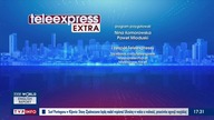 TVP Info - Teleexpress Extra (koniec) w nowego studia i czołówka, OcoCh (początek) (20. 11. 2023)