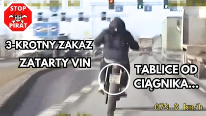 26-latek bez prawa jazdy ucieka przed policją we Wrocławiu.  STOP PIRAT