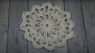 Serwetka na szydełku, pokazane krok po kroku jak zrobić, Crochet napkin #292