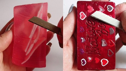 Soap Carving ASMR Relaxing Sounds no talking Satisfying ASMR Video