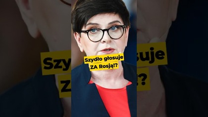 Szydło głosuje ZA Rosją!? #Szydło #UniaEuropejska #Rosja #raport #AWS #Sopiński #polityka