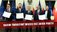 Opozycja podpisała umowę koalicyjną.  Skrót wypowiedzi liderów partii