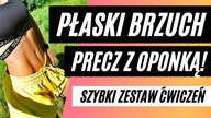 Ćwiczenia na WCIĘCIA W TALII, PŁASKI BRZUCH, OPONKĘ - Pozbywamy się Tłuszczu z Okolic Brzucha!