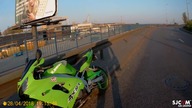 Wypadek motocyklisty w trójmieście
