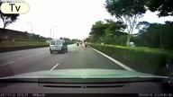 Wypadek opona zabija motocyklistę