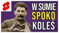 Większość Rosjan dobrze ocenia Stalina #shorts