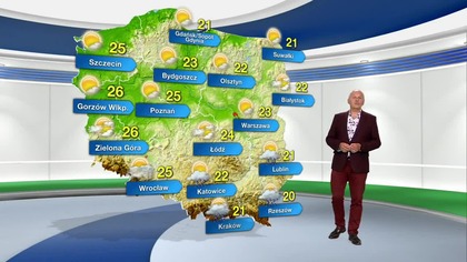 Prognoza pogody na TVN Meteo (11. 06. 2023)