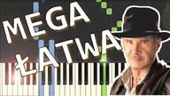 Indiana Jones (Motyw główny, J.  Williams) - MEGA ŁATWA synthesia (VERY EASY)