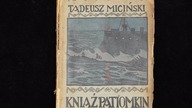 Pierwodruk Kniazia Patiomkina, dramatu Tadeusza Micińskiego z 1906 r.  Książka z zachowaną okładką