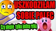 Challenge lepię tylko jedną ręką | Czy zdołam ulepić Kirby?
