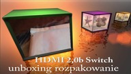 HDMI 2,0b Switch unboxing , rozpakowanie